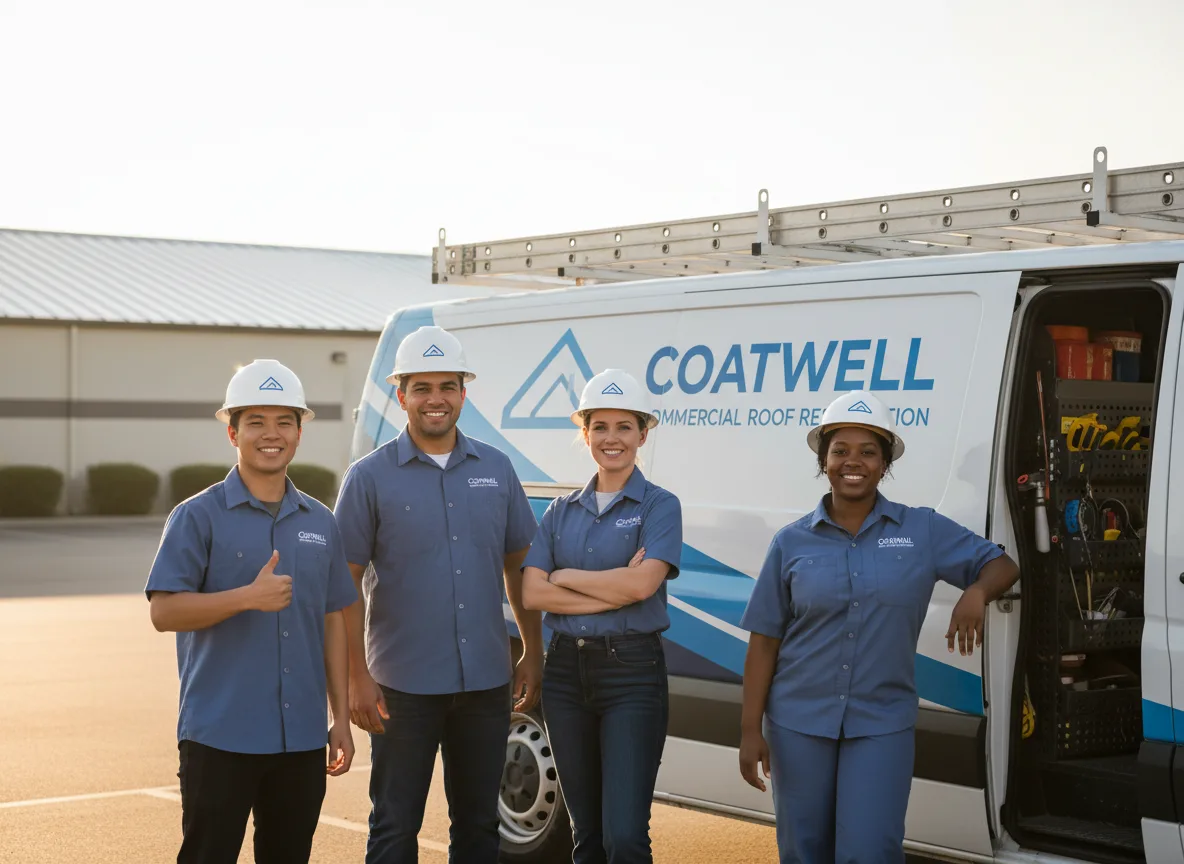 Commercial roof coating company in Fairfax, OK
